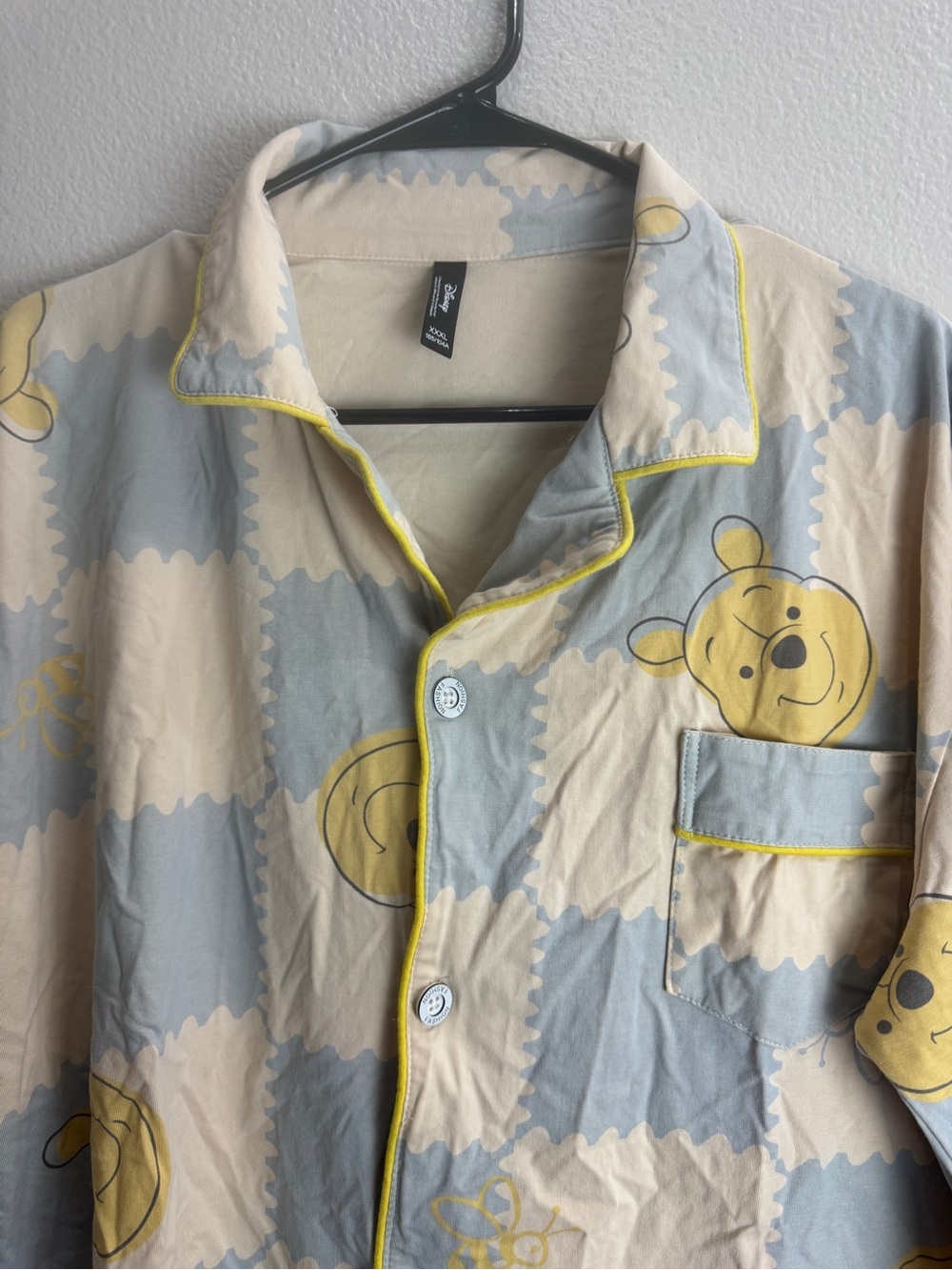 Winnie The Pooh Disney Sleepwear Pajamas Top And Bottom Size 3XL - Picture 3 of 16
